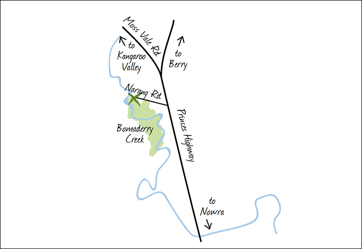 This is a mudmap of the walks