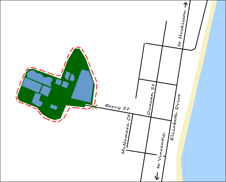 This is a mudmap of the walks