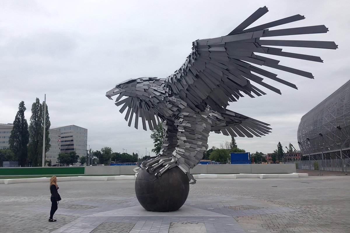 Eagle by Gabor Miklos Szoke in Budapest